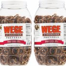 Wege Of Hanover Pretzel O's- Two 28 oz. Barrels