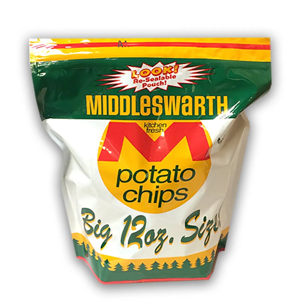 Middleswarth Kitchen Fresh Potato Chips, 4-Pack 12 oz. Big Bag