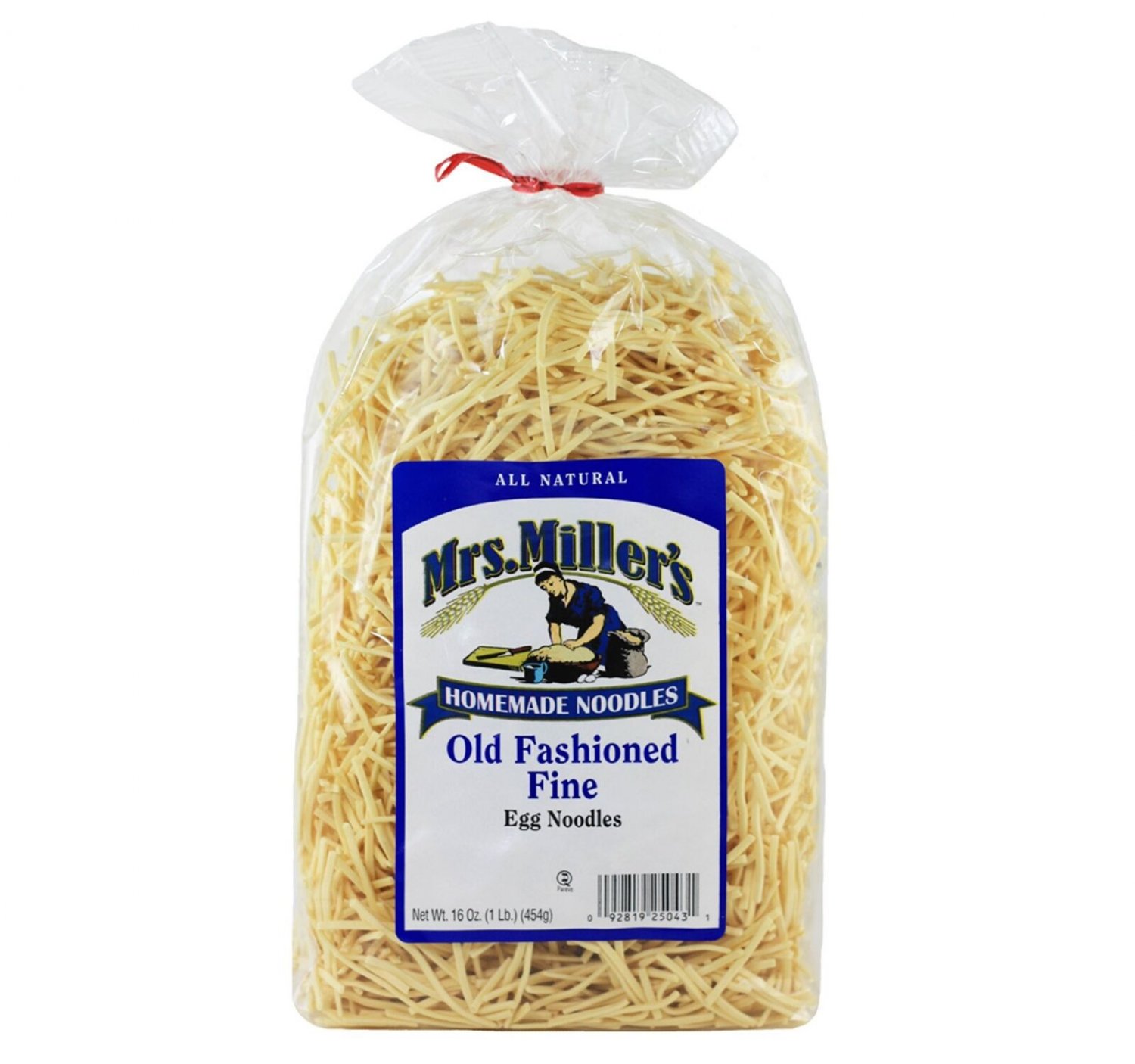 Mrs. Millers Old Fashioned Fine Egg Noodles, 3-Pack 16 oz. Bags