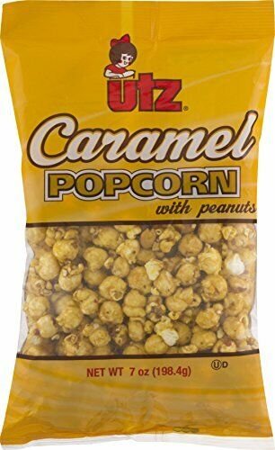 Utz Caramel Popcorn With Peanuts 7 oz. Bag