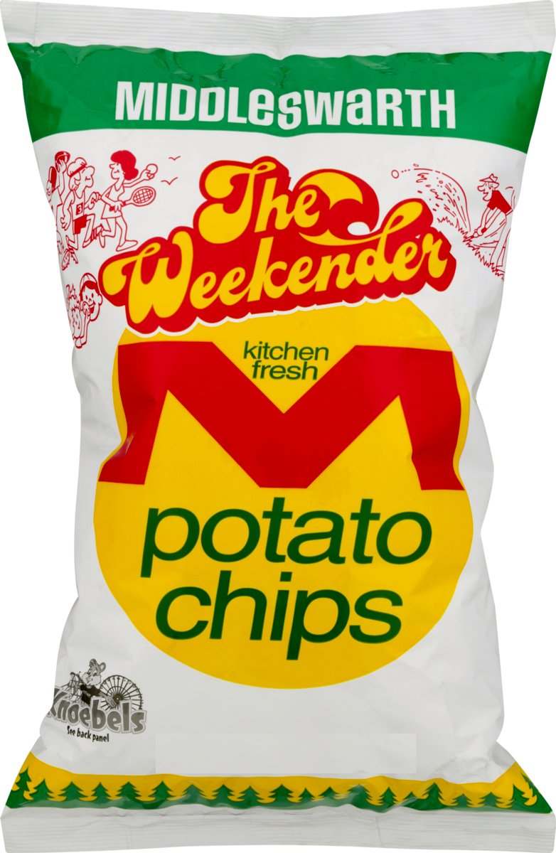 Middleswarth Kitchen Fresh Potato Chips The Weekender - 4-Pack 9 oz. Bags