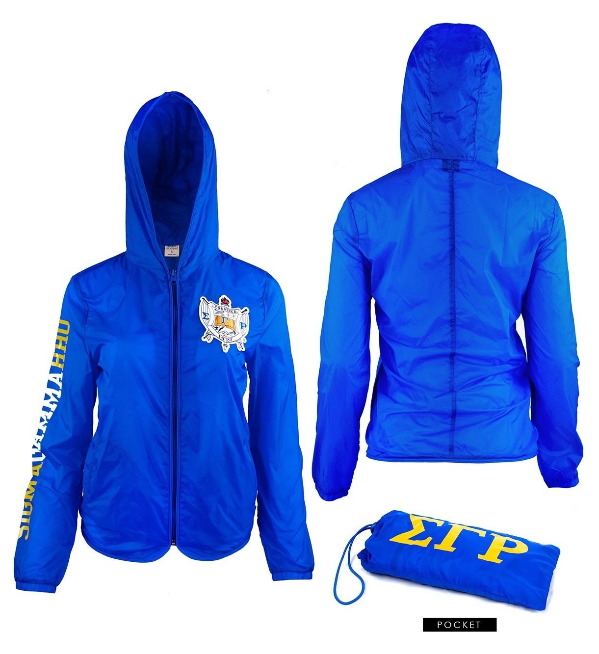 Sigma Gamma Rho Light Jacket With Pocket