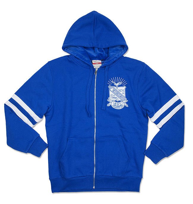 Phi Beta Sigma Zip Up Hoodie