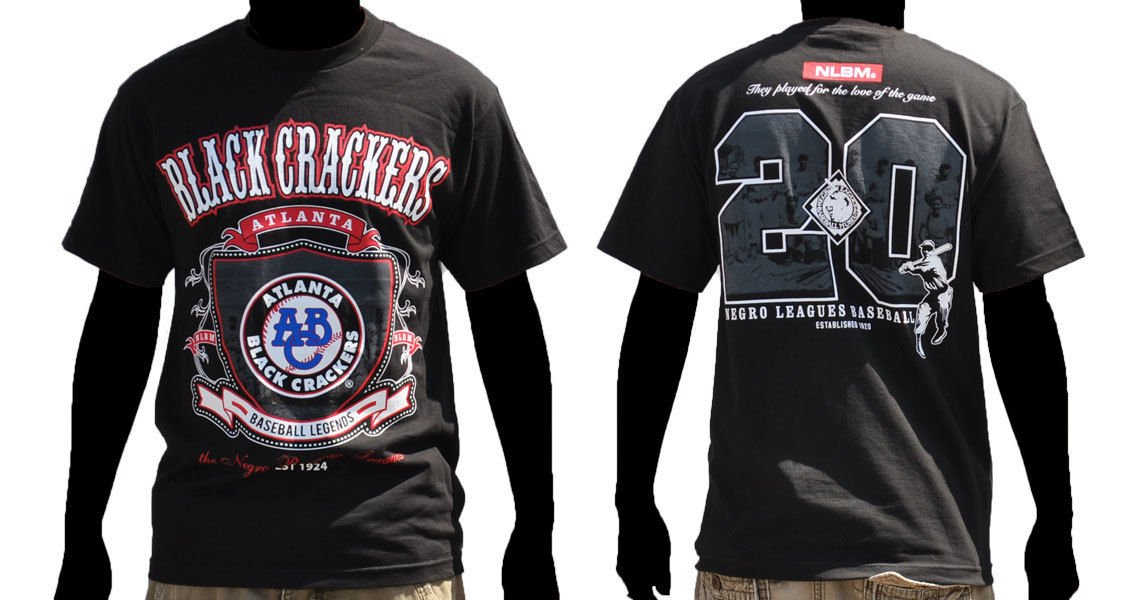 NLBM Negro League Atlanta Black Crackers Tee