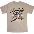 Buffalo Soldiers Tee Ready & Forward Khaki