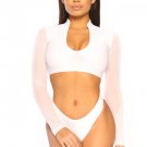Vega Bikini Swimwear White Swimsuit
