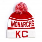 NLBM Negro Leagues Beanie Kansas City Monarchs Red & White