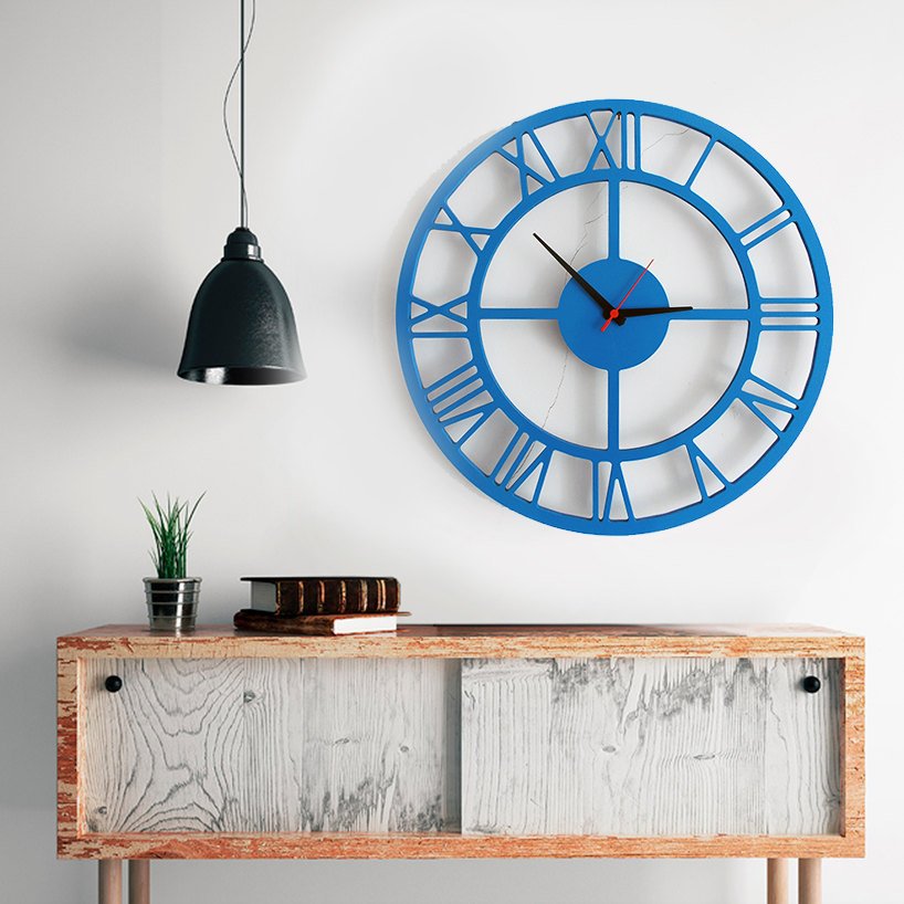 Modern Wall Clock,Large Unique Wood,Engagement Wedding Gift,Living Room ,Home decor ,Gift for Friend