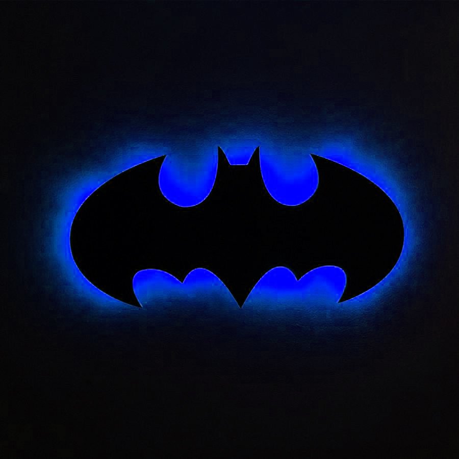 Batman Led Light,Batman Wall Light,Batman Wall Decor,Batman Sign Light