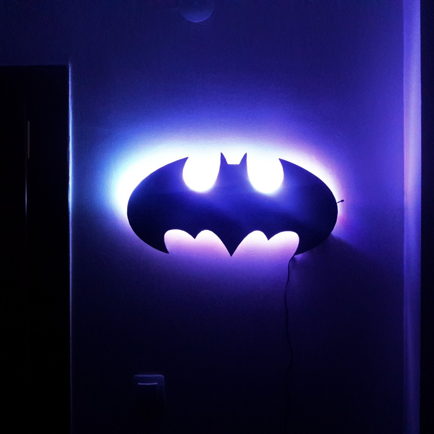 Batman Led Light,Batman Wall Light,Batman Wall Decor,Batman Sign Light