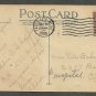 Happy New Year, color, used, ppc, 1933