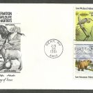 FDC, #1924a, 18¢ Preservation of Wildlife Habitats, Artmaster Cachet, UA