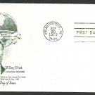 FDC, C96a, 25¢ Willey Post, air mail, PR, Artmaster Cachet, UA