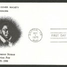 FDC, #1554, 10¢ Paul Laurence Dunbar, American Poet, Tri-State Cover Society Cachet, UA