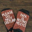 Do not disturb , papa is resting his eyes