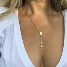 Cross Pendant Necklace Long Chain Rosary Madonna Coin Necklaces Pendants Religious Jewelry