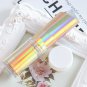 100cm Gradient Starry Sky Nail Foil Transfer Paper Sticker Laser Gold Silver Flake Wrap Tip