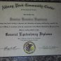 GED Certificate Only (Novelty) Free Shipping