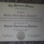 GED Certificate Only (Novelty) Free Shipping