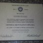 GED Certificate Only (Novelty) Free Shipping
