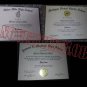 High School Diploma Only (NOVELTY) FREE SHIPPING