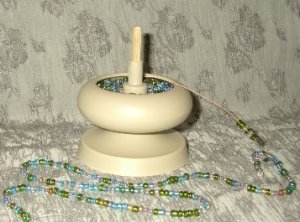 Budget Bead Spinner, Seed Bead Stringing Tool