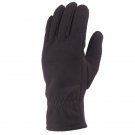 QUECHUA TREK 500 ADULT FLEECE MOUNTAIN GLOVES - BLACK Size S