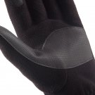 QUECHUA TREK 500 ADULT FLEECE MOUNTAIN GLOVES - BLACK Size M