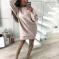 Size L Pink Pullover Women Sweatshirt DM1011