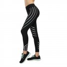 Size L Black Sports Yoga Women Fashion Leggings DM1013