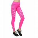 Size L Pink Sports Yoga Women Fashion Leggings DM1013