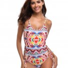 Size XL Colorful One Piece Beach Sexy Bandage Bikini DM1035