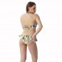 Size S Summer Women Floral Printed Two Piece Bikini DM1055