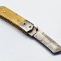 Handmade Damascus Folding Pocket knife Hunting knife 100% Handmade Damascus