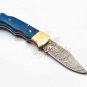 6.75'' Custom Hand Made Forged knife Hunter Knife Damascus Steel Bowie Knife Handle IronWood