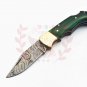 6.75'' Custom Hand Made Forged knife Hunter Knife Damascus Steel Bowie Knife