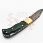 6.75'' Custom Hand Made Forged knife Hunter Knife Damascus Steel Bowie Knife