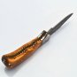 6.75'' Custom Hand Made Forged knife Hunter Knife Damascus Steel Bowie Knife Handle IronWood Folding