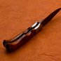 6.5" Handmade Damascus Folding Pocket knife Hunting knife 100% Handmade Damascus Steel