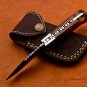6.5" Handmade Damascus Folding Pocket knife Hunting knife 100% Handmade Damascus Steel