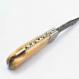 6.75'' Custom Hand Made Forged knife Hunter Knife Damascus Steel Bowie Knife Handle IronWood Folding