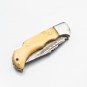 6.75'' Custom Hand Made Forged knife Hunter Knife Damascus Steel Bowie Knife Handle IronWood Folding