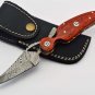 Handmade Damascus Folding Pocket knife Hunting knife 100% Handmade Damascus Steel Handle Wood