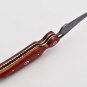 Handmade Damascus Folding Pocket knife Hunting knife 100% Handmade Damascus Steel Handle Wood