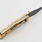 Handmade Damascus Folding Pocket knife Hunting knife 100% Handmade Damascus Steel Handle Copper