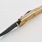 Handmade Damascus Folding Pocket knife Hunting knife 100% Handmade Damascus Steel Handle Copper