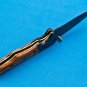 8" Handmade Damascus Folding Pocket knife Hunting knife 100% Handmade Damascus Steel