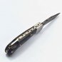 6.75'' Custom Hand Made Forged knife Hunter Knife Damascus Steel Bowie Knife Handle IronWood