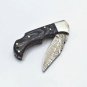 6.75'' Custom Hand Made Forged knife Hunter Knife Damascus Steel Bowie Knife Handle IronWood