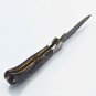 6.75'' Custom Hand Made Forged knife Hunter Knife Damascus Steel Bowie Knife Handle IronWood
